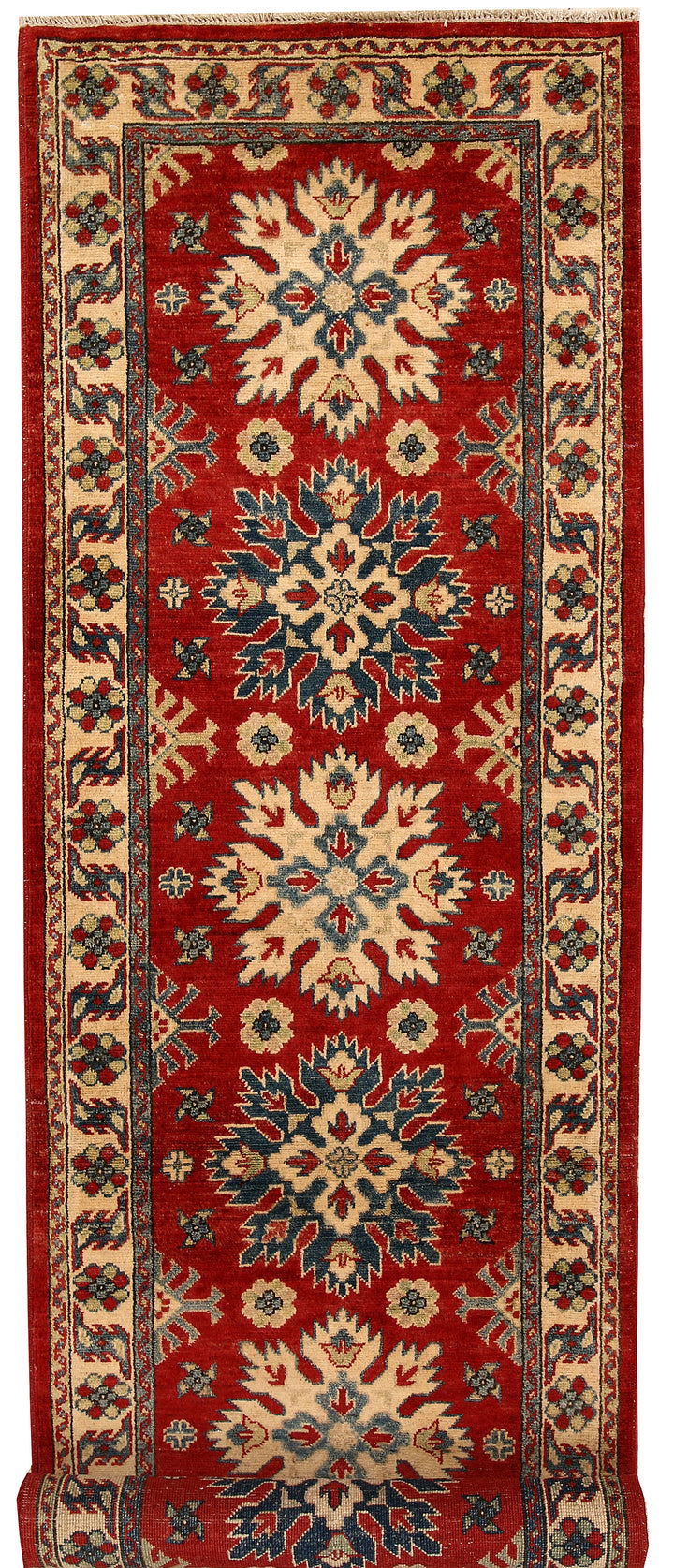 Firebrick Kazak 2' 6 x 9' 1 - No. 68149 - ALRUG Rug Store