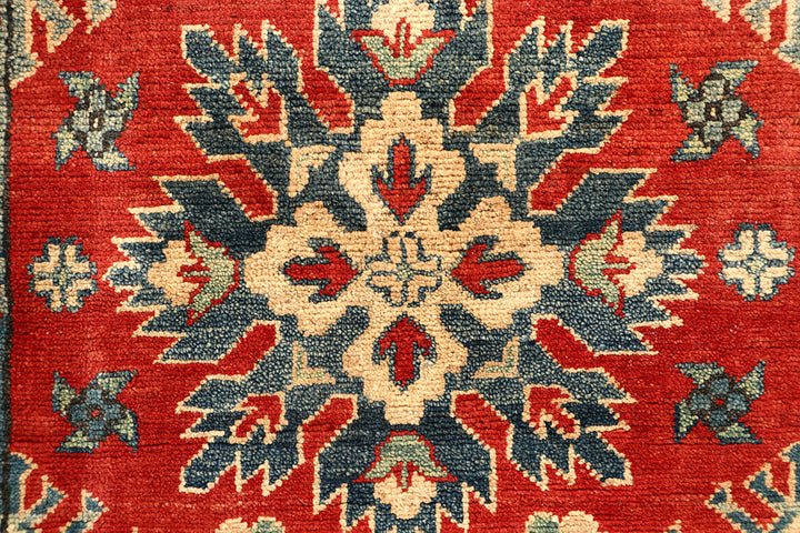 Firebrick Kazak 2' 7 x 9' 10 - No. 68153 - ALRUG Rug Store