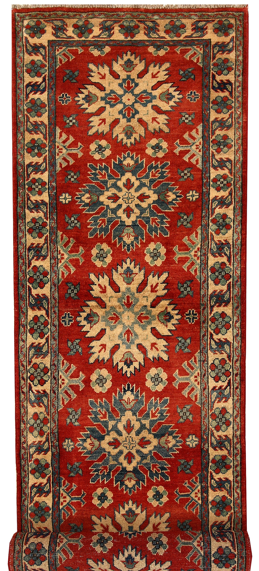Firebrick Kazak 2' 7 x 9' 10 - No. 68153 - ALRUG Rug Store
