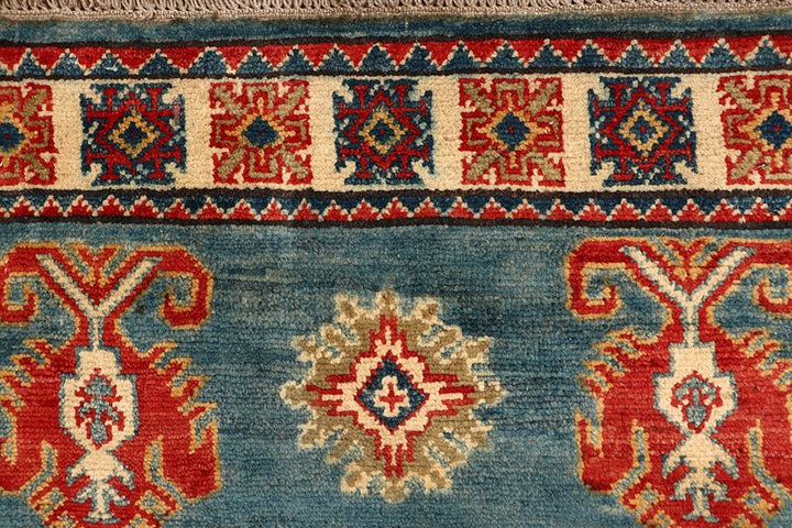 Light Slate Grey Kazak 2' 8 x 13' 1 - No. 68154 - ALRUG Rug Store