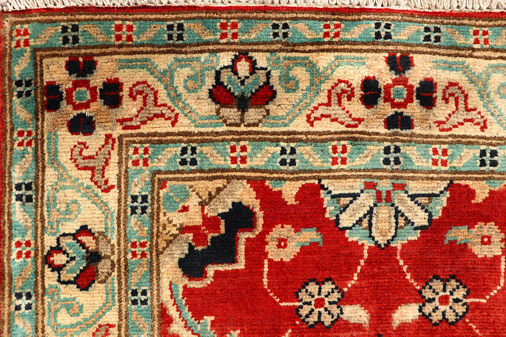 Firebrick Kazak 2' 8 x 9' 8 - No. 68155 - ALRUG Rug Store