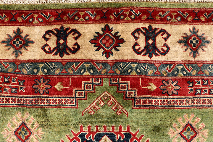 Olivedrab Kazak 5' 1 x 16' 9 - No. 68161 - ALRUG Rug Store