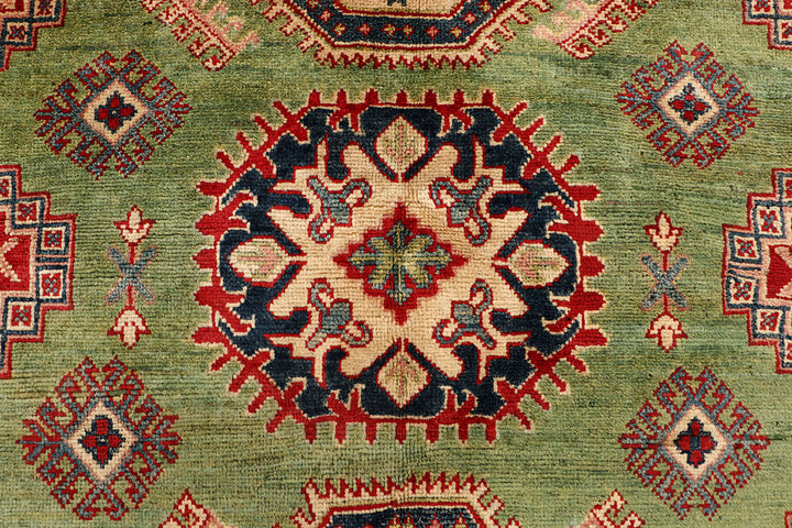 Olivedrab Kazak 5' 1 x 16' 9 - No. 68161 - ALRUG Rug Store