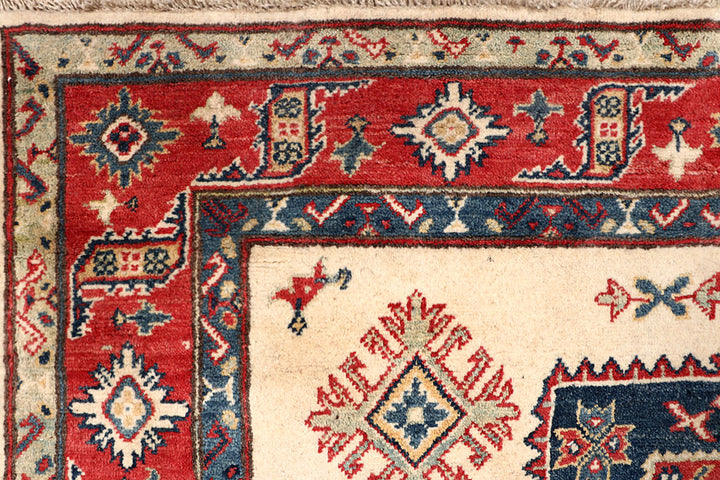 Old Lace Kazak 5' 2 x 17' 1 - No. 68162 - ALRUG Rug Store