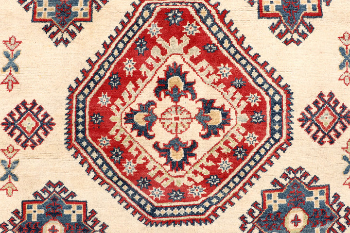 Old Lace Kazak 5' 2 x 17' 1 - No. 68162 - ALRUG Rug Store