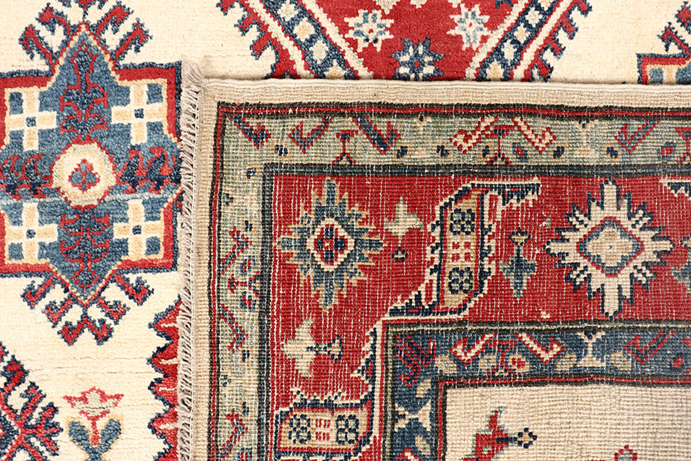 Old Lace Kazak 5' 2 x 17' 1 - No. 68162 - ALRUG Rug Store