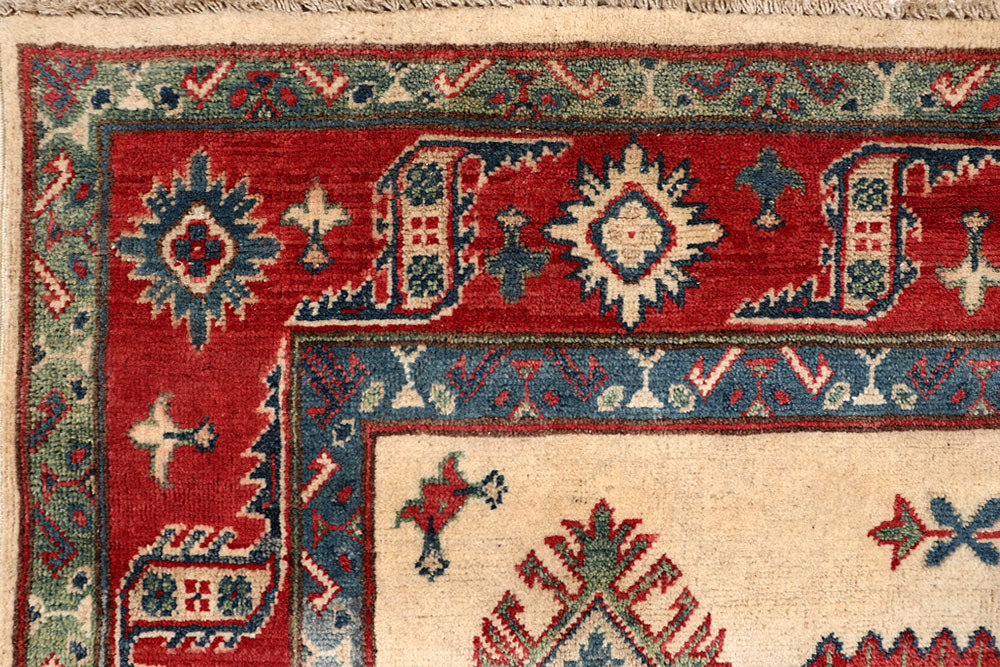 Bisque Kazak 4' 10 x 17' 1 - No. 68163 - ALRUG Rug Store