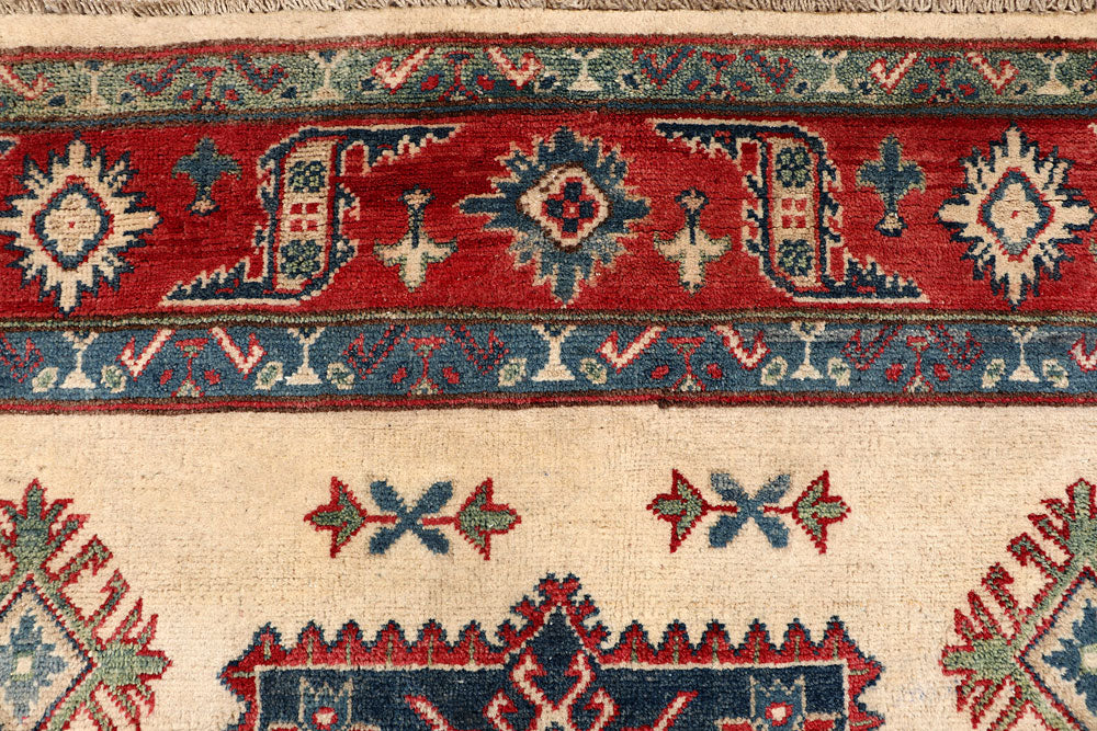 Bisque Kazak 4' 10 x 17' 1 - No. 68163 - ALRUG Rug Store