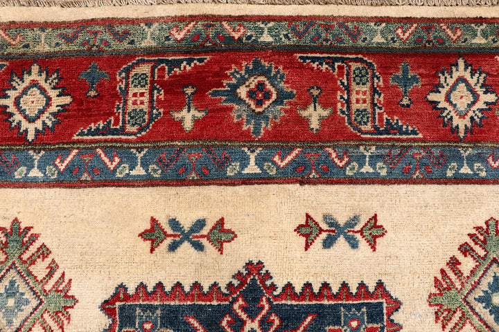 Bisque Kazak 4' 10 x 17' 1 - No. 68163 - ALRUG Rug Store