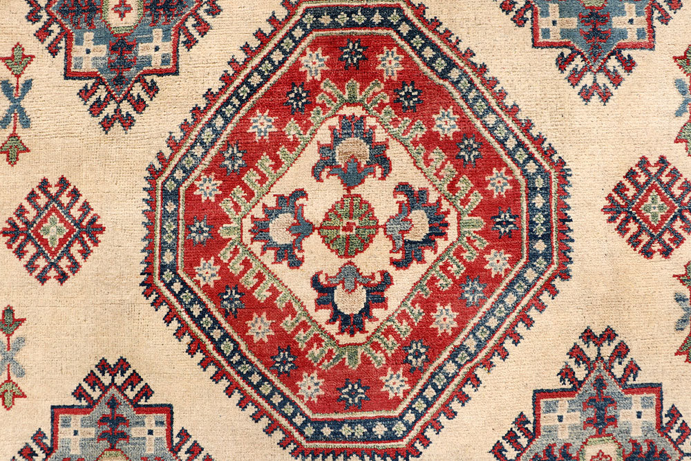 Bisque Kazak 4' 10 x 17' 1 - No. 68163 - ALRUG Rug Store