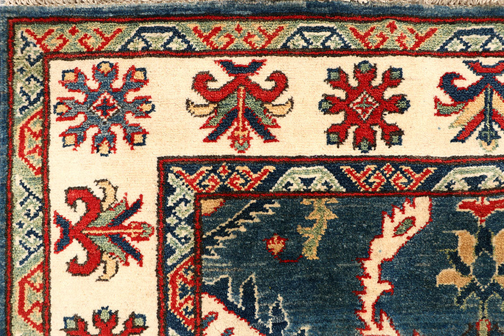 Slate Grey Kazak 3' 10 x 12' 2 - No. 68165 - ALRUG Rug Store