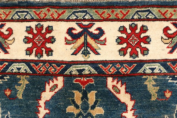 Slate Grey Kazak 3' 10 x 12' 2 - No. 68165 - ALRUG Rug Store