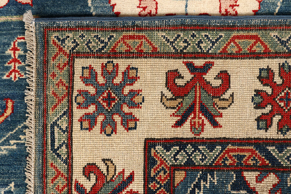 Slate Grey Kazak 3' 10 x 12' 2 - No. 68165 - ALRUG Rug Store