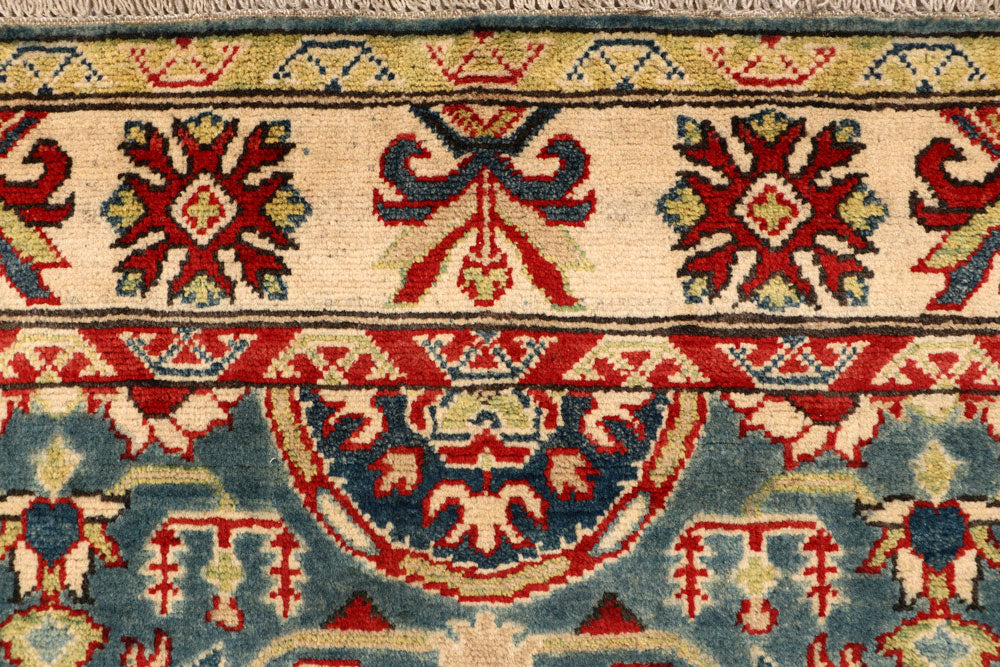 Grey Kazak 4' 1 x 14' - No. 68166 - ALRUG Rug Store