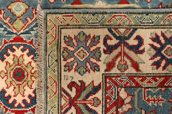 Grey Kazak 4' 1 x 14' - No. 68166 - ALRUG Rug Store