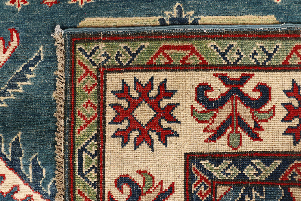 Dim Grey Kazak 3' 11 x 13' 9 - No. 68167 - ALRUG Rug Store