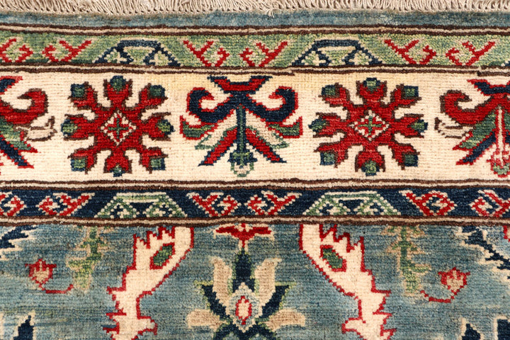 Grey Kazak 3' 10 x 12' 7 - No. 68168 - ALRUG Rug Store