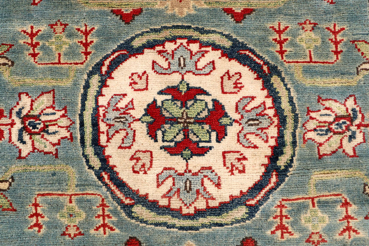 Grey Kazak 3' 10 x 12' 7 - No. 68168 - ALRUG Rug Store