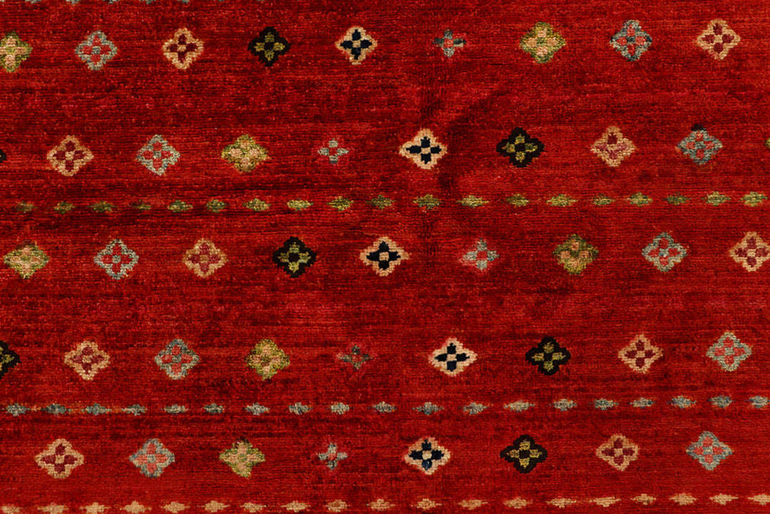 Multi Colored Kazak 6' 8 x 9' - No. 68185 - ALRUG Rug Store