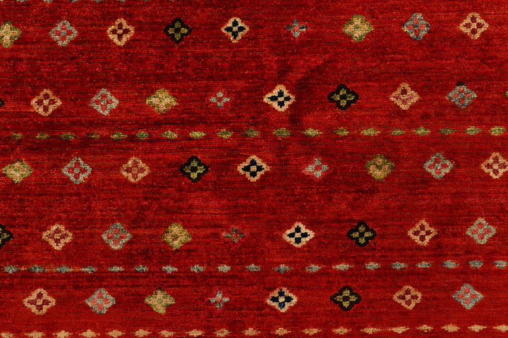 Multi Colored Kazak 6' 8 x 9' - No. 68185 - ALRUG Rug Store