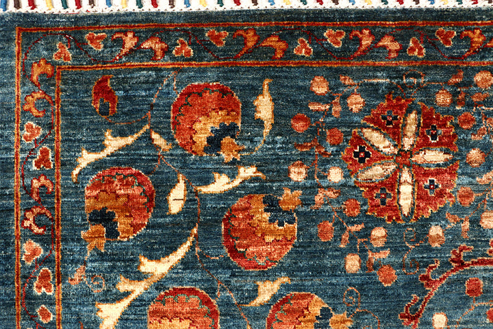 Multi Colored Kazak 6' 8 x 9' 5 - No. 68186 - ALRUG Rug Store