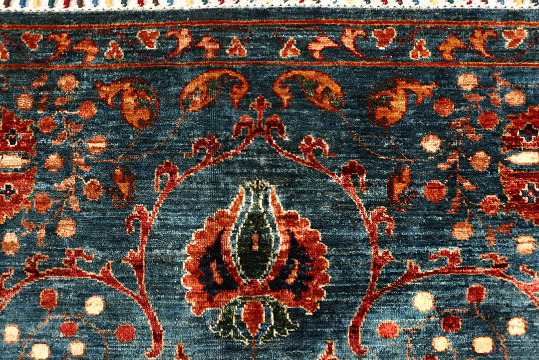 Multi Colored Kazak 6' 8 x 9' 5 - No. 68186 - ALRUG Rug Store