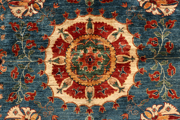 Multi Colored Kazak 6' 8 x 9' 5 - No. 68186 - ALRUG Rug Store