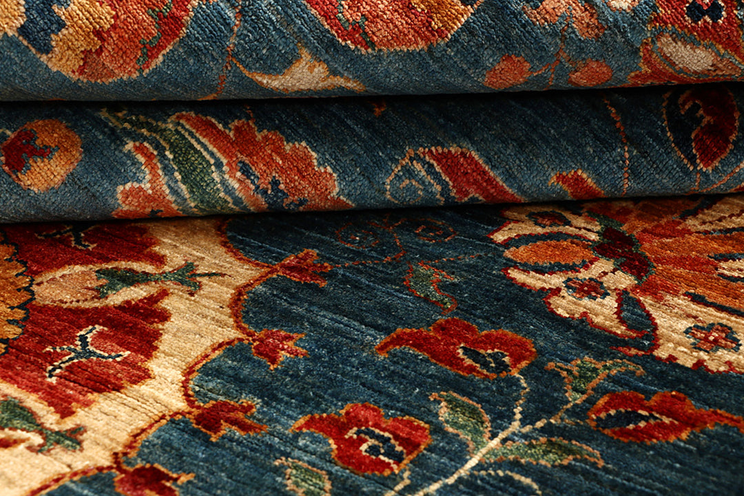 Multi Colored Kazak 6' 8 x 9' 5 - No. 68186 - ALRUG Rug Store