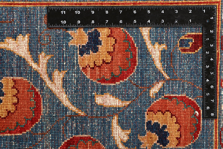 Multi Colored Kazak 6' 8 x 9' 5 - No. 68186 - ALRUG Rug Store