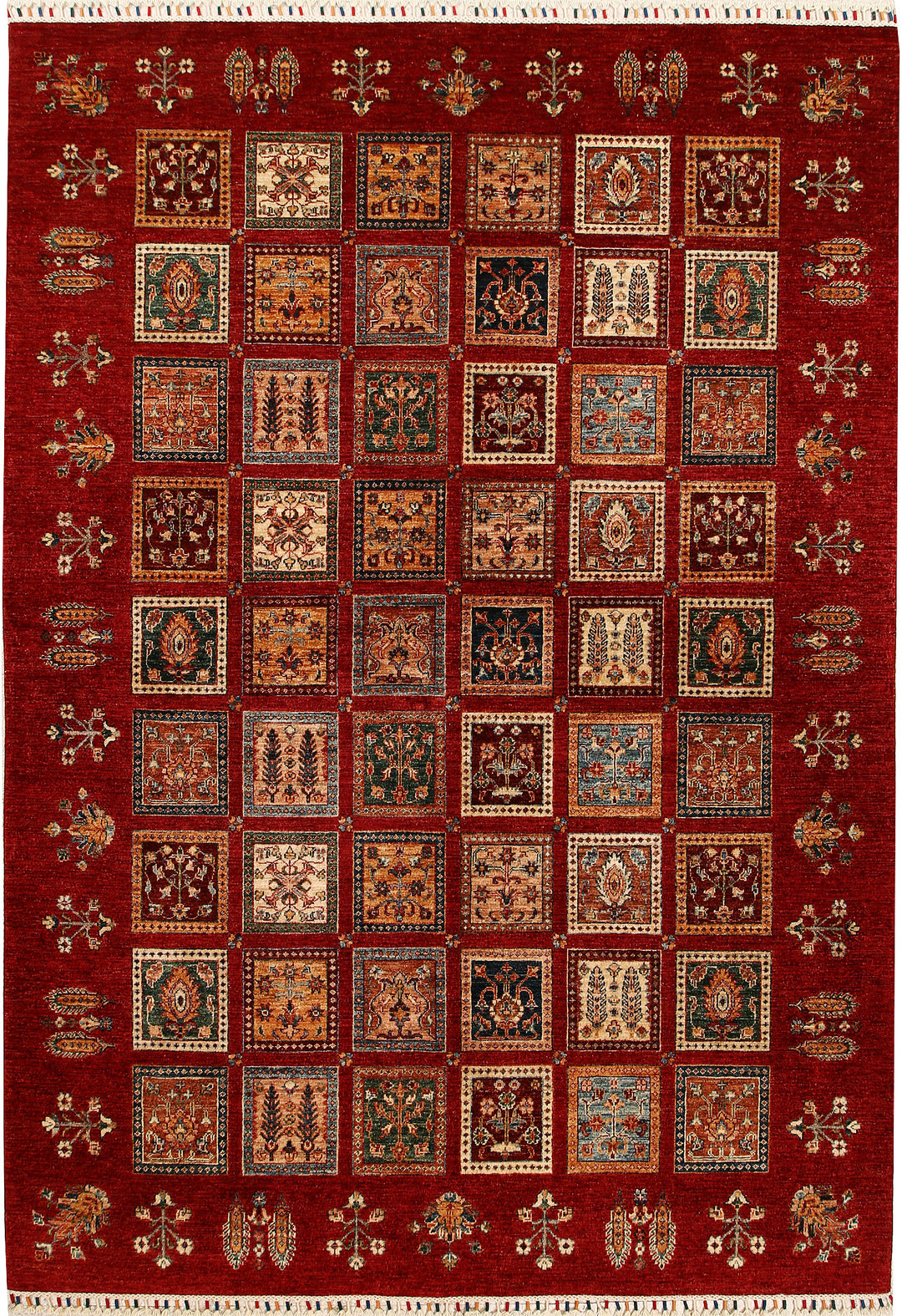 Multi Colored Bakhtiar 6' 9 x 9' 9 - No. 68187 - ALRUG Rug Store