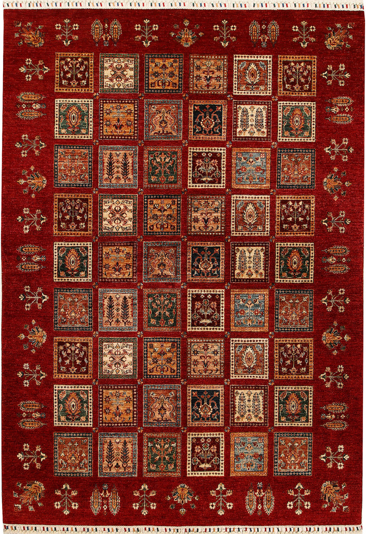 Multi Colored Bakhtiar 6' 9 x 9' 9 - No. 68187 - ALRUG Rug Store