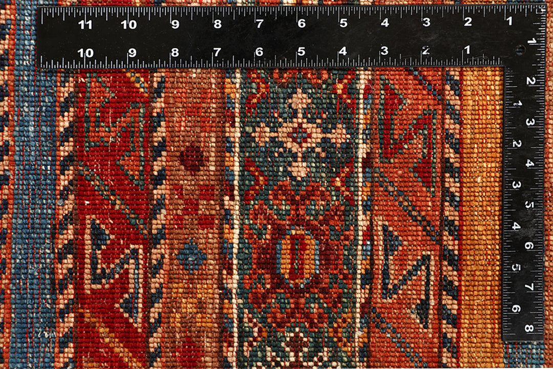 Multi Colored Kazak 7' x 10' 4 - No. 68188 - ALRUG Rug Store