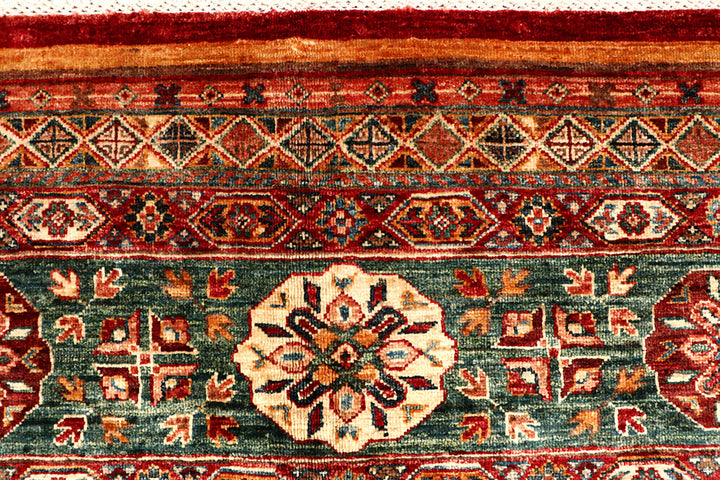 Multi Colored Kazak 7' x 10' 1 - No. 68190 - ALRUG Rug Store