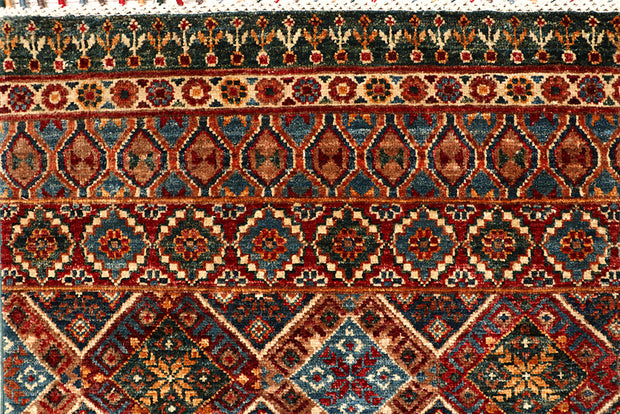 Multi Colored Kazak 6' 7 x 9' 9 - No. 68192 - ALRUG Rug Store