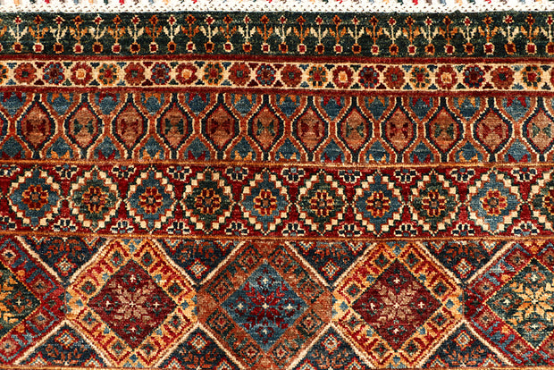 Multi Colored Kazak 6' 7 x 9' 9 - No. 68192 - ALRUG Rug Store