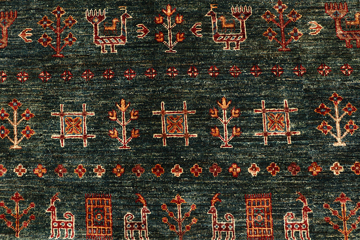 Multi Colored Kazak 6' 7 x 9' 9 - No. 68192 - ALRUG Rug Store