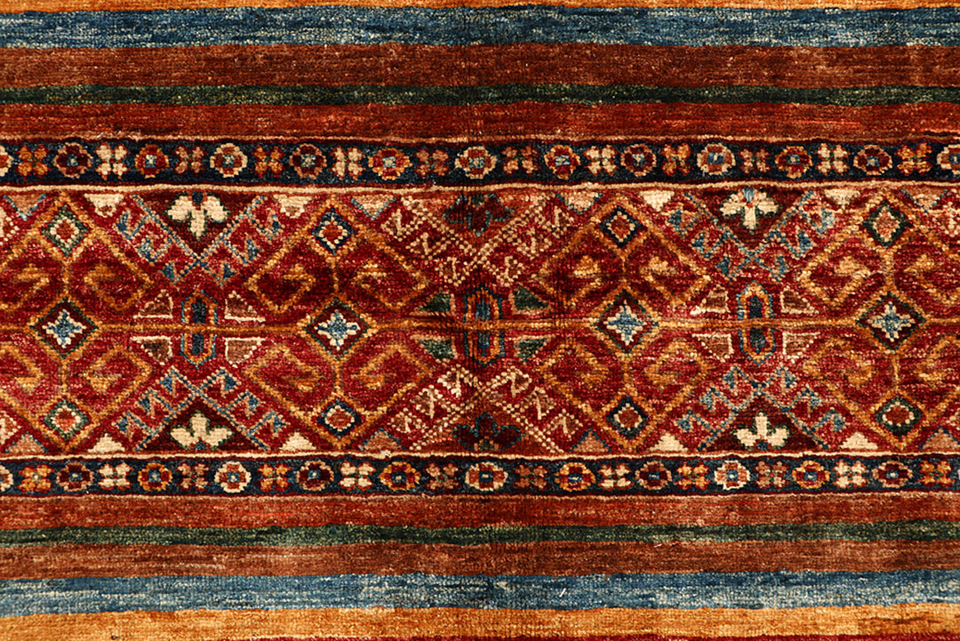 Multi Colored Kazak 5' 8 x 7' 8 - No. 68196 - ALRUG Rug Store