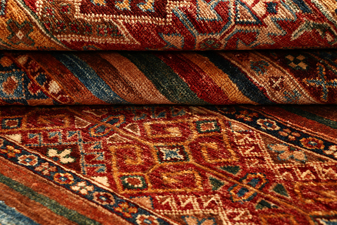 Multi Colored Kazak 5' 8 x 7' 8 - No. 68196 - ALRUG Rug Store