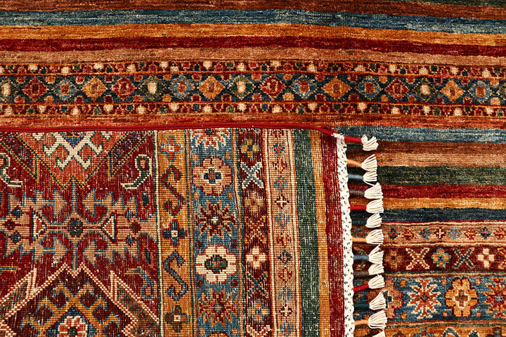 Multi Colored Kazak 5' 8 x 7' 8 - No. 68196 - ALRUG Rug Store