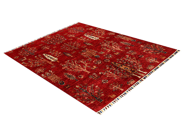Multi Colored Kazak 4' 11 x 6' 7 - No. 68198 - ALRUG Rug Store
