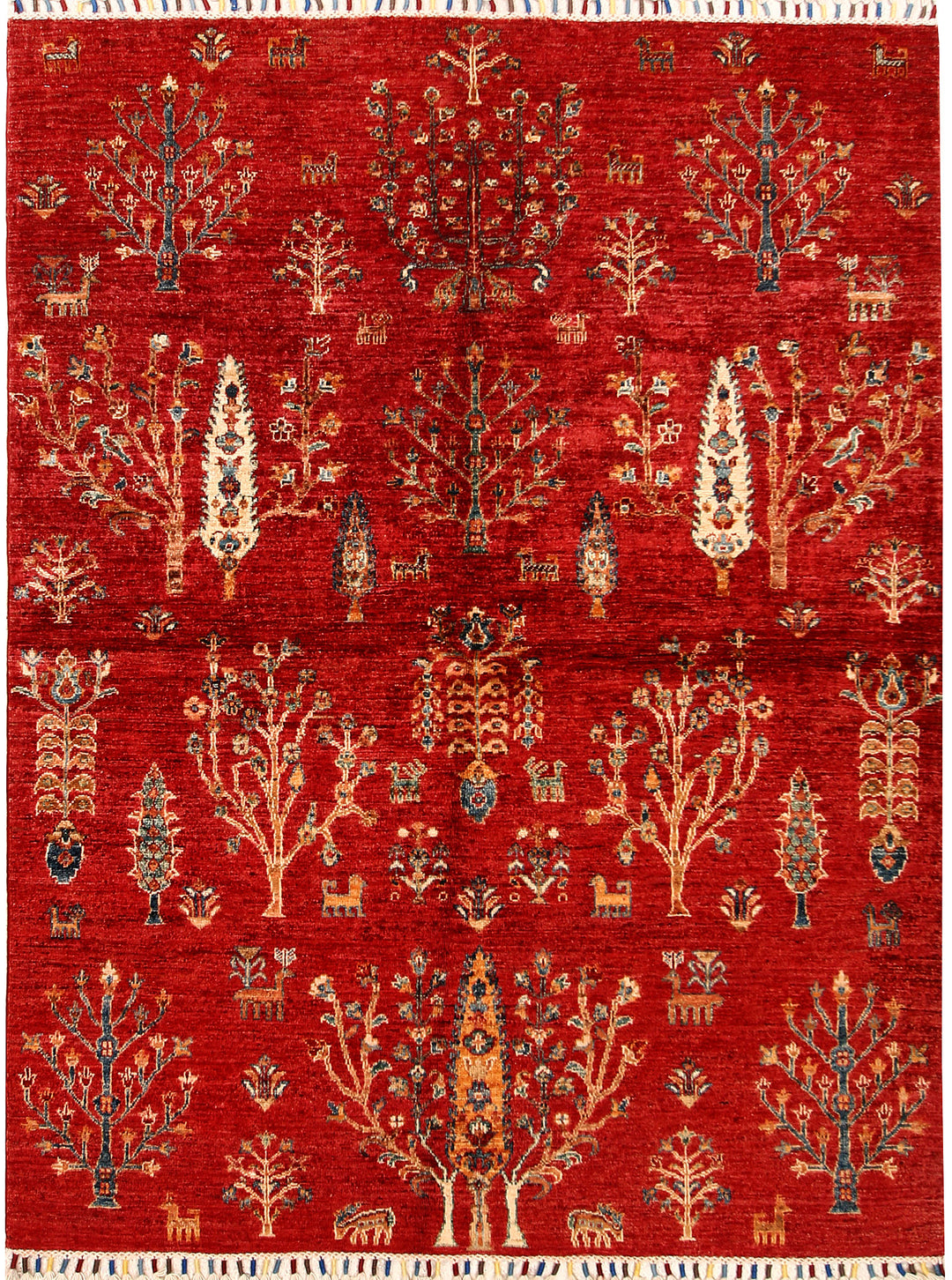 Multi Colored Kazak 4' 11 x 6' 7 - No. 68198 - ALRUG Rug Store
