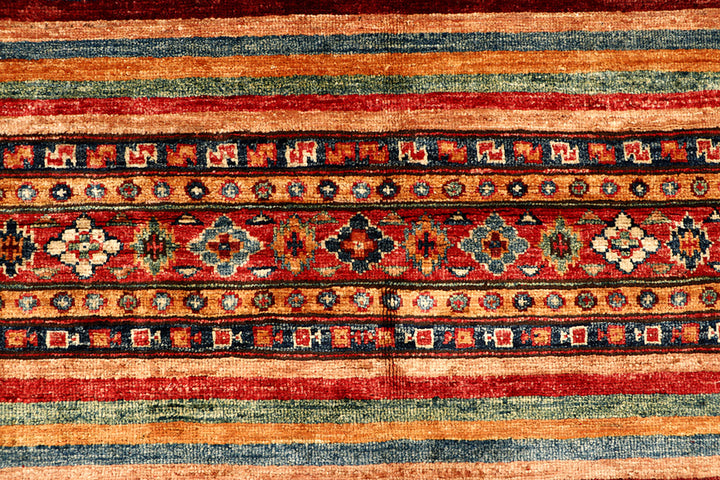 Multi Colored Kazak 4' 11 x 6' 8 - No. 68199 - ALRUG Rug Store