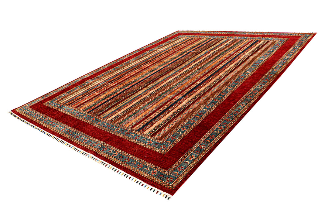 Multi Colored Shawl 8' 8 x 11' 11 - No. 68214 - ALRUG Rug Store