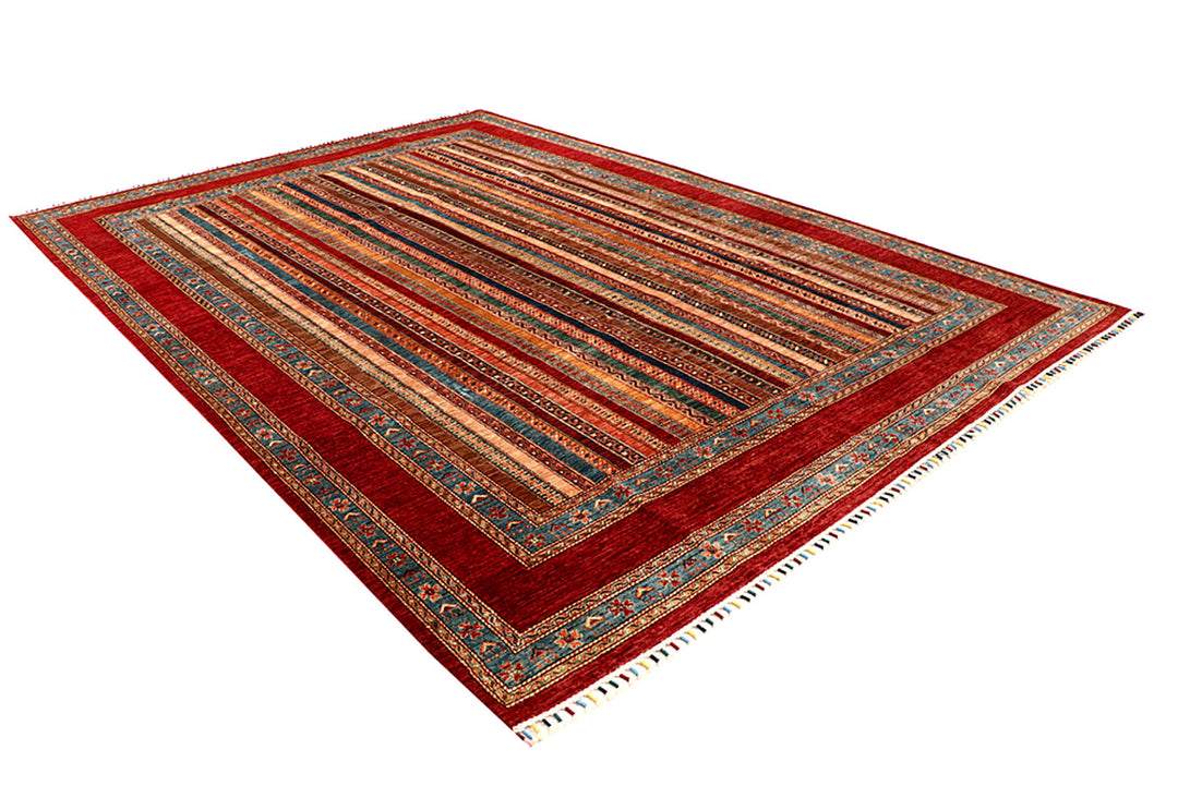 Multi Colored Shawl 8' 8 x 11' 11 - No. 68214 - ALRUG Rug Store