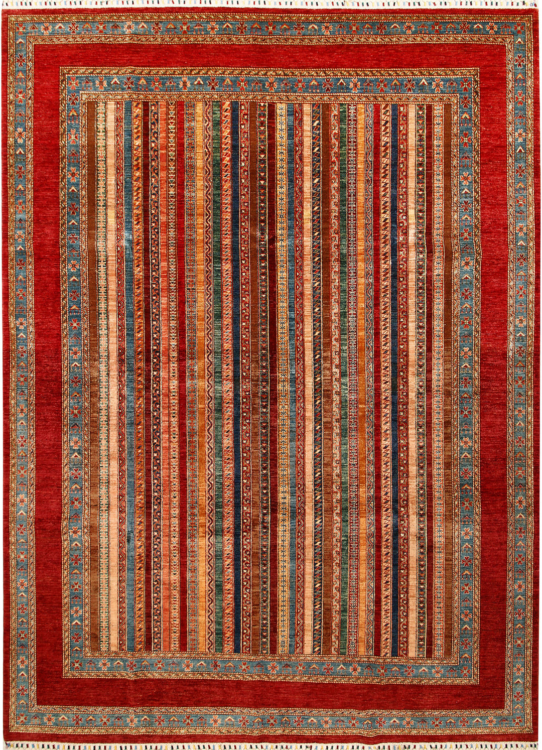 Multi Colored Shawl 8' 8 x 11' 11 - No. 68214 - ALRUG Rug Store