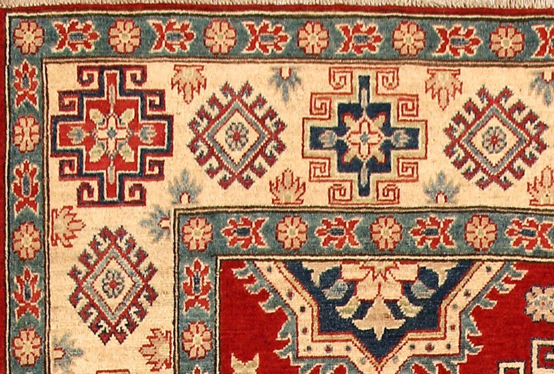 Firebrick Kazak 6' 7 x 9' 11 - No. 68233 - ALRUG Rug Store