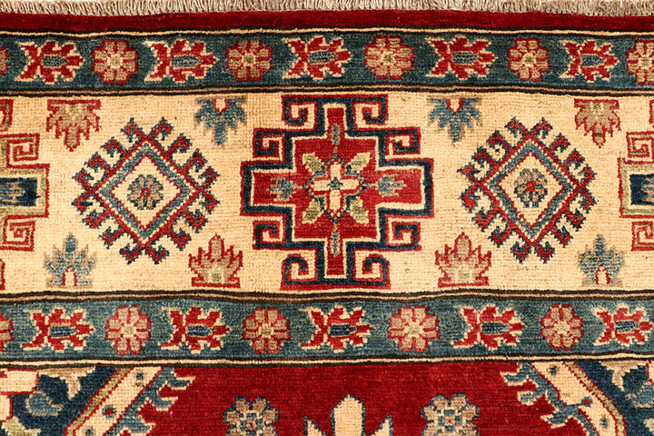 Firebrick Kazak 6' 7 x 9' 11 - No. 68233 - ALRUG Rug Store