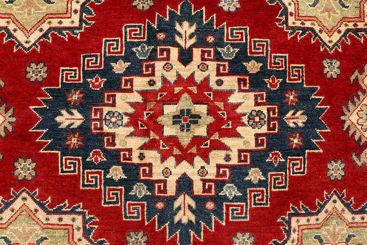 Firebrick Kazak 6' 7 x 9' 11 - No. 68233 - ALRUG Rug Store