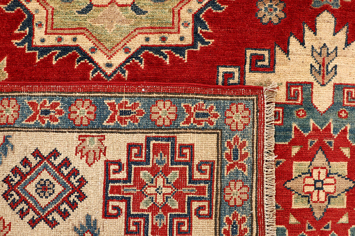 Firebrick Kazak 6' 7 x 9' 11 - No. 68233 - ALRUG Rug Store