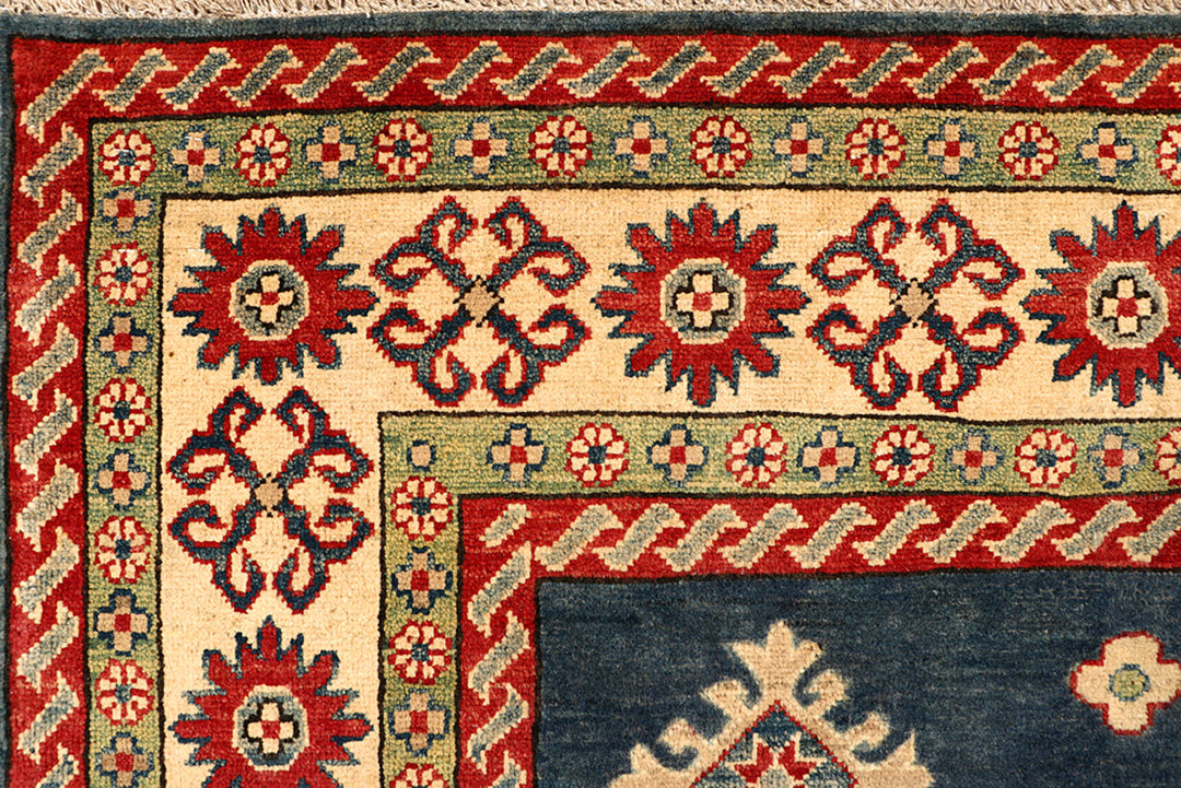 Midnight Blue Kazak 6' 6 x 9' 5 - No. 68234 - ALRUG Rug Store